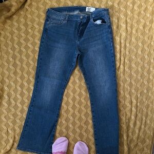 Cosmic one love bootleg denim jeans. Size waist 12 inseam 29.